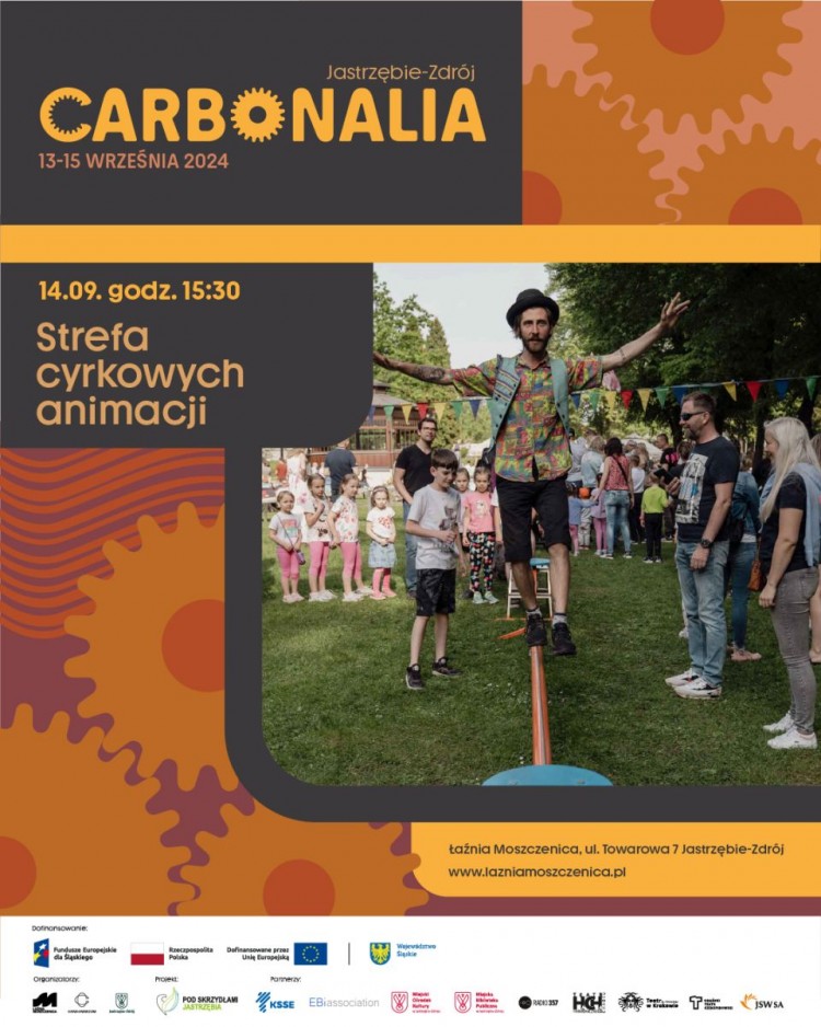 Carbonalia – trzy dni z muzyką i teatrem w Jastrzębiu-Zdroju, 