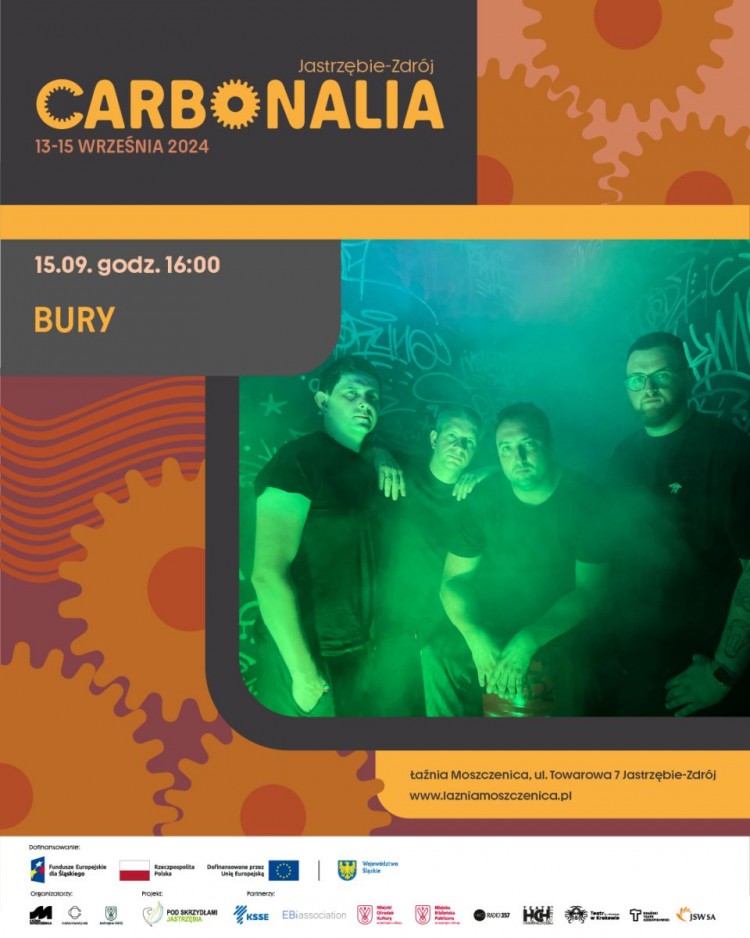 Carbonalia – trzy dni z muzyką i teatrem w Jastrzębiu-Zdroju, 