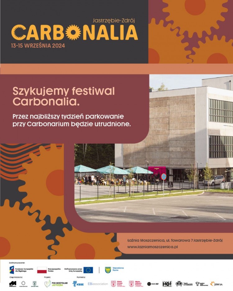 Carbonalia – trzy dni z muzyką i teatrem w Jastrzębiu-Zdroju, 
