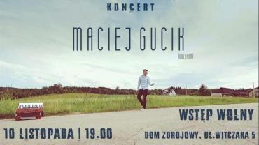 Maciej Gucik promuje debiutancką płytę. Przed nami bezpłatny koncert
