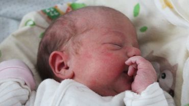 Milenka to pierwsze dziecko urodzone w jastrzębskim szpitalu w 2017 roku