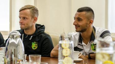 Piłkarze GKS-u Jastrzębie z wizytą u prezydent