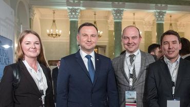„Startupy w Pałacu”: prezes JSW gościem Prezydenta RP Andrzeja Dudy