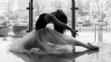 „Baletnica w oknie” na zdjęciach w Galerii Epicentrum