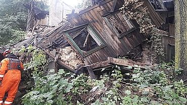 Katastrofa budowlana w Dąbrowie Górniczej: na miejsce zadysponowano SGPR z Jastrzębia