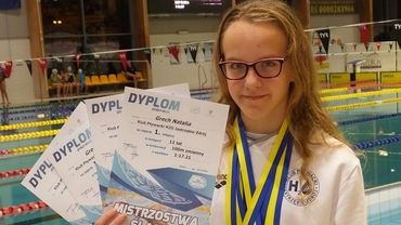 11-letnia Mistrzyni Śląska w pływaniu