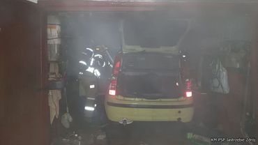 Zwarcie instalacji przyczyną pożaru garażu