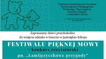 Festiwal Pięknej Mowy - konkurs recytatorski. Zgłoszenia do 20 kwietnia!