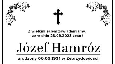 Zmarł Józef Hamróz. Prezes Koła Pszczelarzy