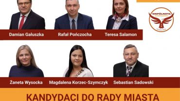 Wspólnota Samorządowa przedstawiła kandydatów. Damian Gałuszka ubiega się o fotel prezydenta