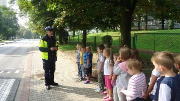 Dzieci z Jastrzębia-Zdroju uczyły się zasad bezpiecznego poruszania się po drodze