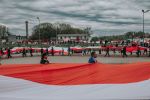600-metrowa flaga na 60-lecie miasta. Piękne obchody Święta Flagi w Jastrzębiu-Zdroju