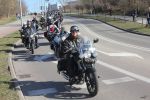 Parada motocyklistów przejechała ulicami miasta, ap