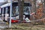 Koszmarny wypadek na Pszczyńskiej. Autobus uderzył w drzewo, 