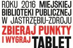 Stań do walki o tytuł Czytelnika Roku oraz tablet!, materiały prasowe MBP Jastrzębie-Zdrój