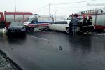 Pszczyńska: samochód osobowy zderzył się z limuzyną, źródło: Facebook - Jastrzębie-Zdrój Informacje Drogowe 24h