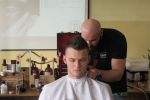 Najlepszy barber w Polsce spotkał się z fryzjerami z ZSZ, ZSZ w Jastrzębiu-Zdroju