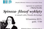 Filozofia dla każdego: „Spinoza - filozof wyklęty”, MBP w Jastrzębiu-Zdroju