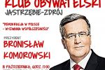 Bronisław Komorowski przyjedzie do Jastrzębia, 