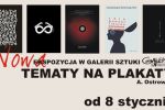„TEMATY na PLAKATY” - nowa wystawa w Galerii Epicentrum, MOK w Jastrzębiu-Zdroju