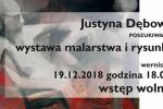 „Poszukiwania” Justyny Dębowy na rysunkach i obrazach, MOK w Jastrzębiu-Zdroju
