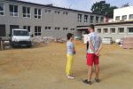 Jastrzębie Górne: trwa termomodernizacja szkoły i budowa przedszkola, Izabela Grela