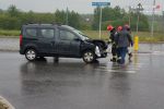 Zderzenie czterech aut na Drodze Głównej Południowej, KMP Jastrzębie - Zdrój