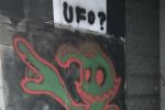 Ufo w Jastrzębiu? Nie, to tylko graffiti, 