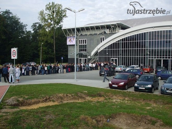 Kolejka po darmowe bilety na koncert zespołu Perfect i mecz siatkówki, Dariusz Mazur