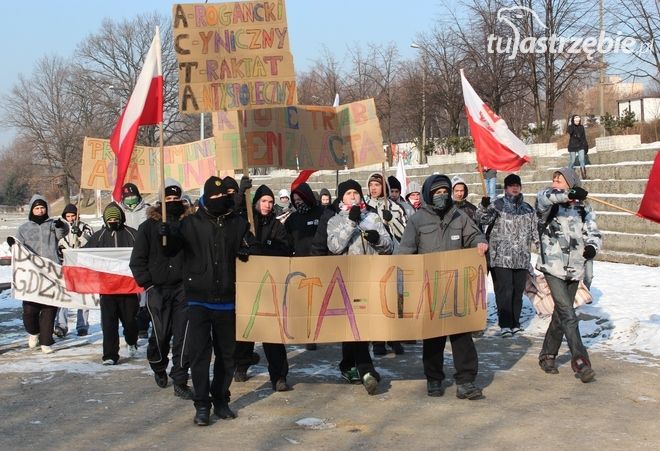 ACTA: Tym razem protestowało znacznie mniej osób, pww