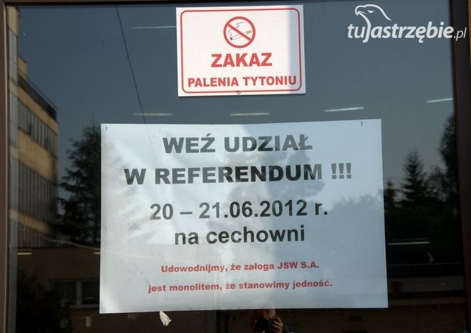 JSW: załoga z chęcią brała udział w referendum strajkowym, Czytelnik