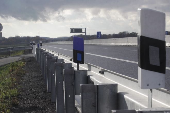 Tak wygląda gotowa autostrada po czeskiej stronie, Dominik Gajda