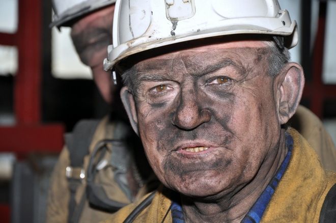 Leszek Miller spotkał się z górnikami, Jerzy Lis