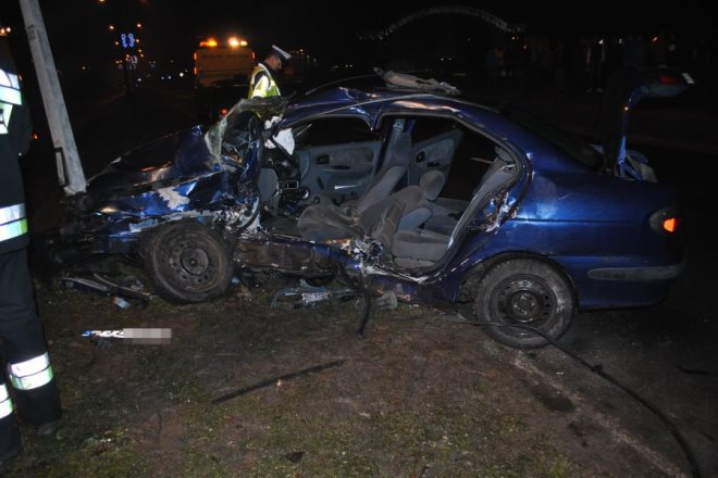 Tragedia na drodze – nie żyje 24-letni mężczyzna, KMP Jastrzębie-Zdrój