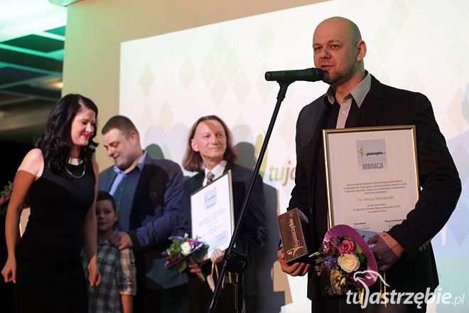 Gala finałowa Konkursu Człowiek Roku tuJastrzębie.pl 2015, Dominik Gajda