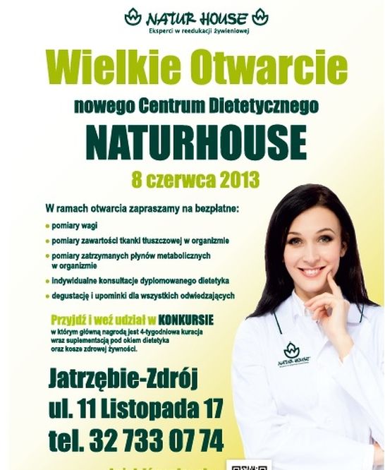 Recepta na zdrowe odchudzanie z Naturhouse – otwarcie nowego gabinetu już wkrótce w Jastrzębiu-Zdroju, 