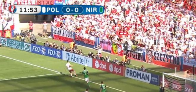 Euro 2016: Glik bezbłędny. A w Nicei nie zabrakło kibiców z Jastrzębia, 