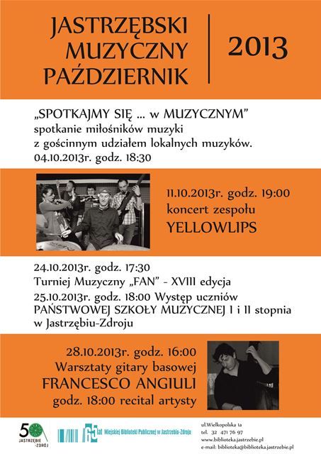 Jastrzębski Muzyczny Październik: zagra Yellowlips, Materiały prasowe