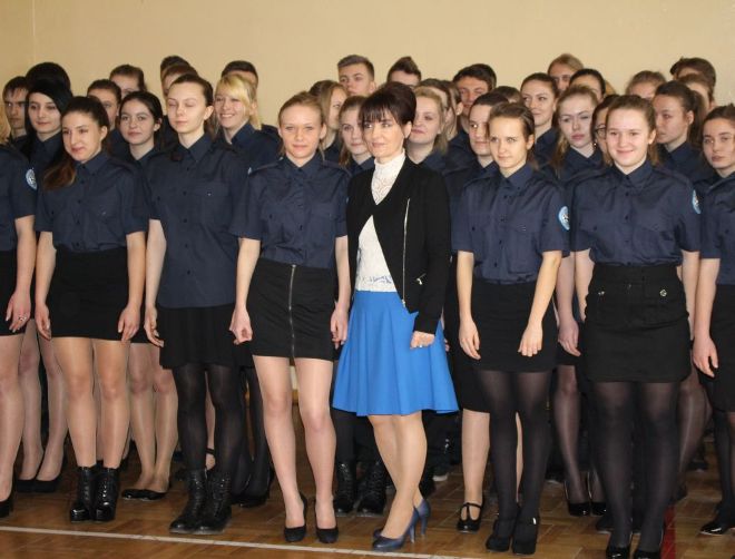 Uczniowie klas policyjnych w ZS 3 złożyli ślubowanie, Anna Świderska, materiały prasowe UM 
