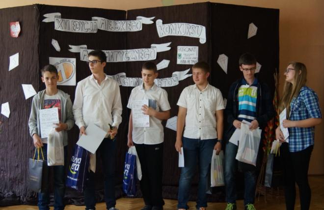 Triumf uczniów „Salezjanek” w miejskim konkursie matematycznym , materiały prasowe UM Jastrzębie-Zdrój