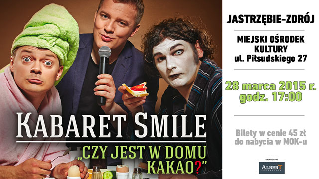 Kabaret Smile wystąpi w kinie Centrum , materiały prasowe