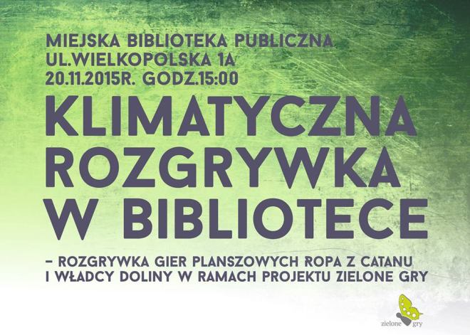 Klimatyczna rozgrywka w jastrzębskiej bibliotece, materiały prasowe