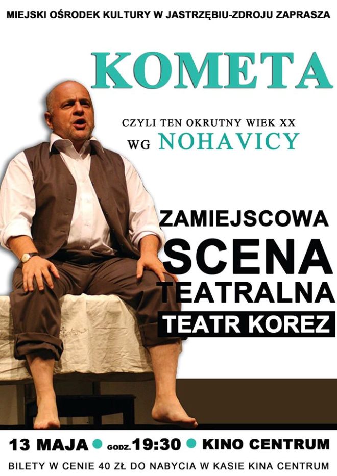 Teatr Korez już w piątek ponownie oczaruje jastrzębską publiczność , materiały prasowe MOK Jastrzębie-Zdrój