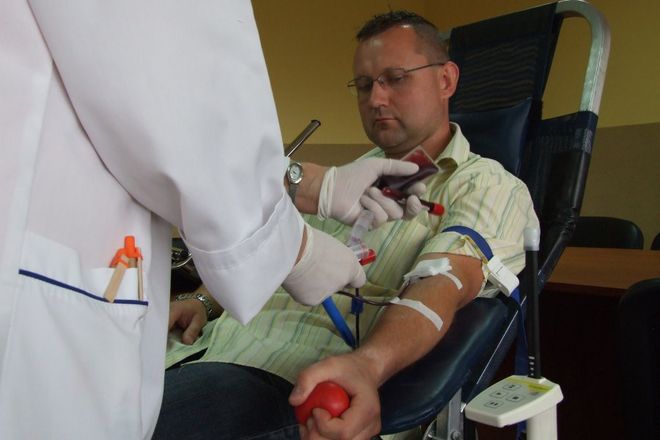 Oddaj krew wspólnie z policjantami, KMP w Jastrzębiu-Zdroju