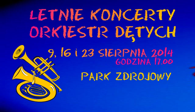 Letnie Koncerty Orkiestr Dętych w Parku Zdrojowym, Materiały prasowe