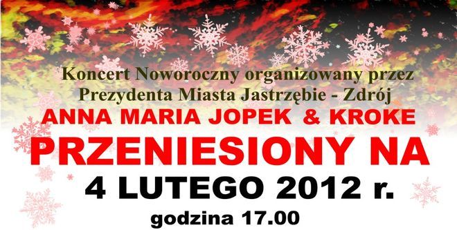 Koncert noworoczny „Anna Maria Jopek & Kroke”, Materiały prasowe