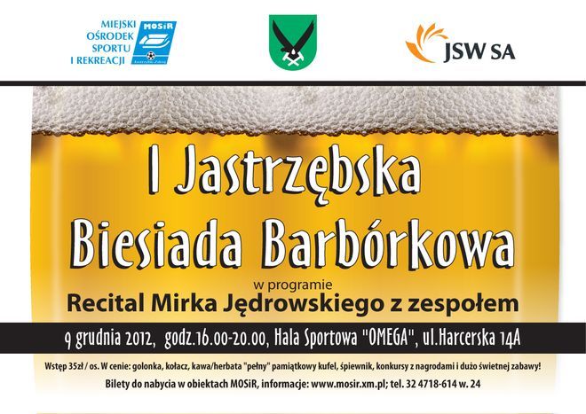 I Jastrzębska Biesiada Barbórkowa – bilety już w sprzedaży!, Materiały prasowe
