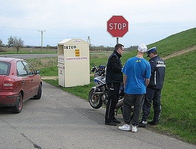 Policjanci nie dopuścili do nielegalnych wyścigów, KPP Wodzisław Śl.