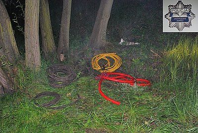 Nastolatek włamał się do kopalni i ukradł pół tony kabli, KMP w Jastrzębiu-Zdroju