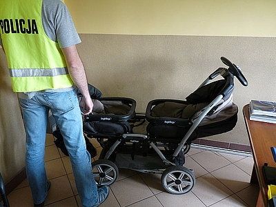 Nastolatek ukradł wózek dziecięcy , KMP w Jastrzębiu-Zdroju